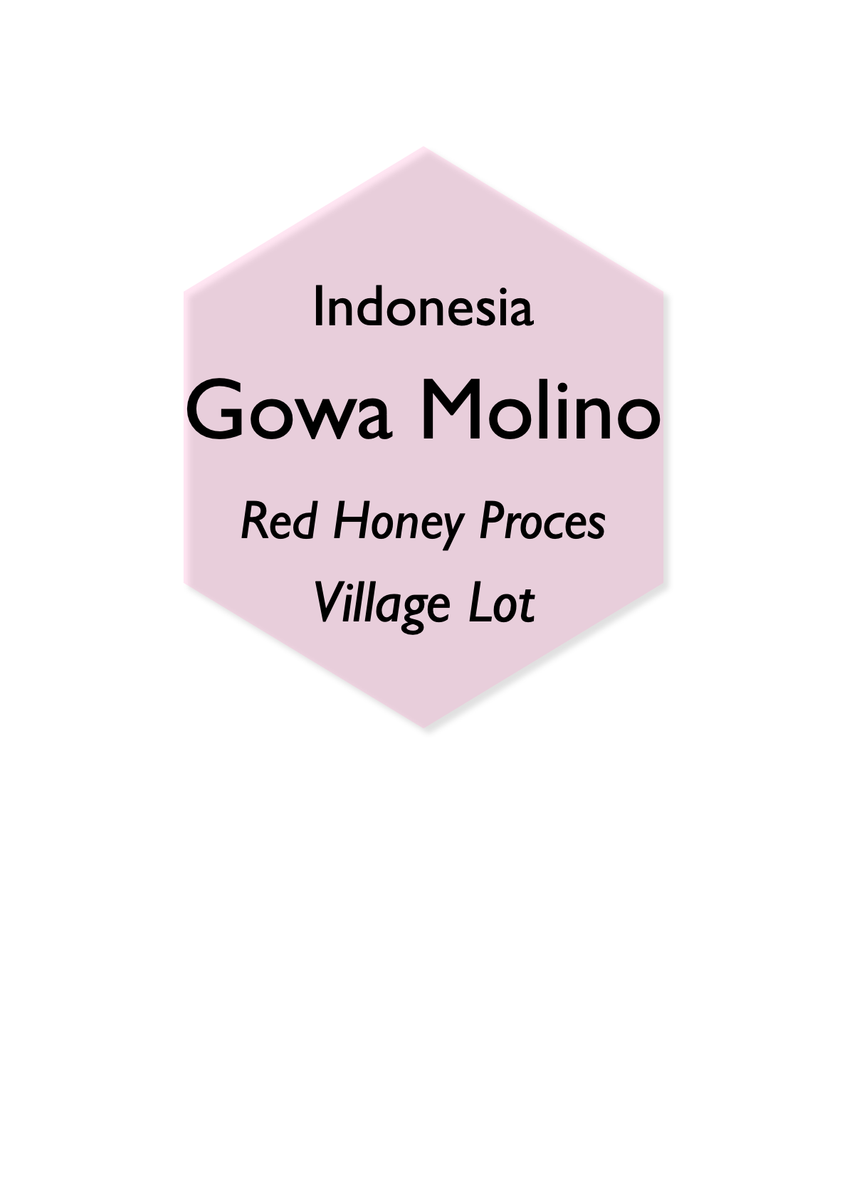 Indonesia Gowa Molino Red Honey